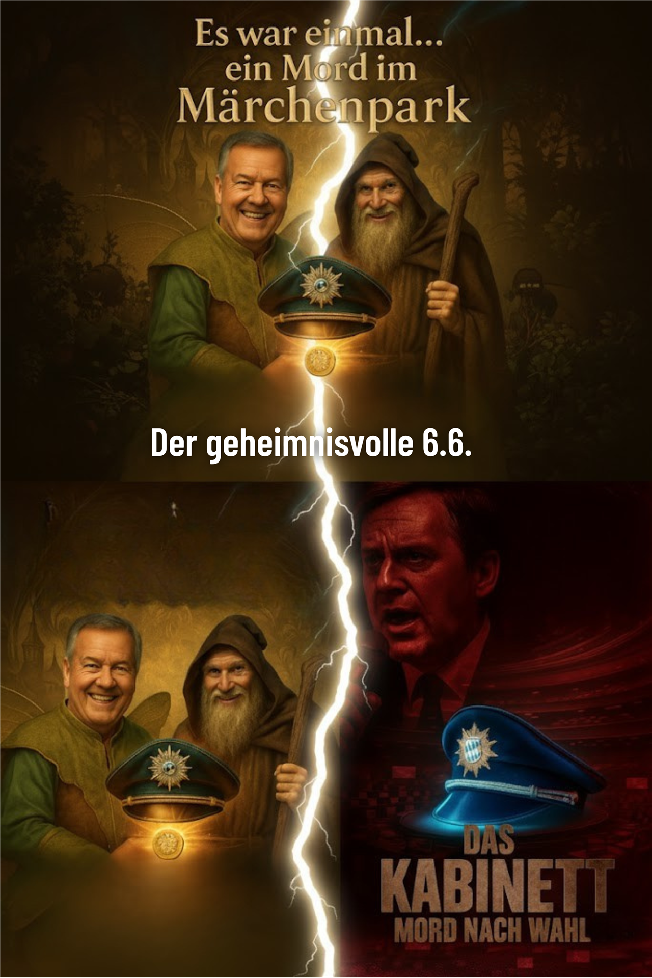 Szene aus dem Märchenpark-Krimidinner